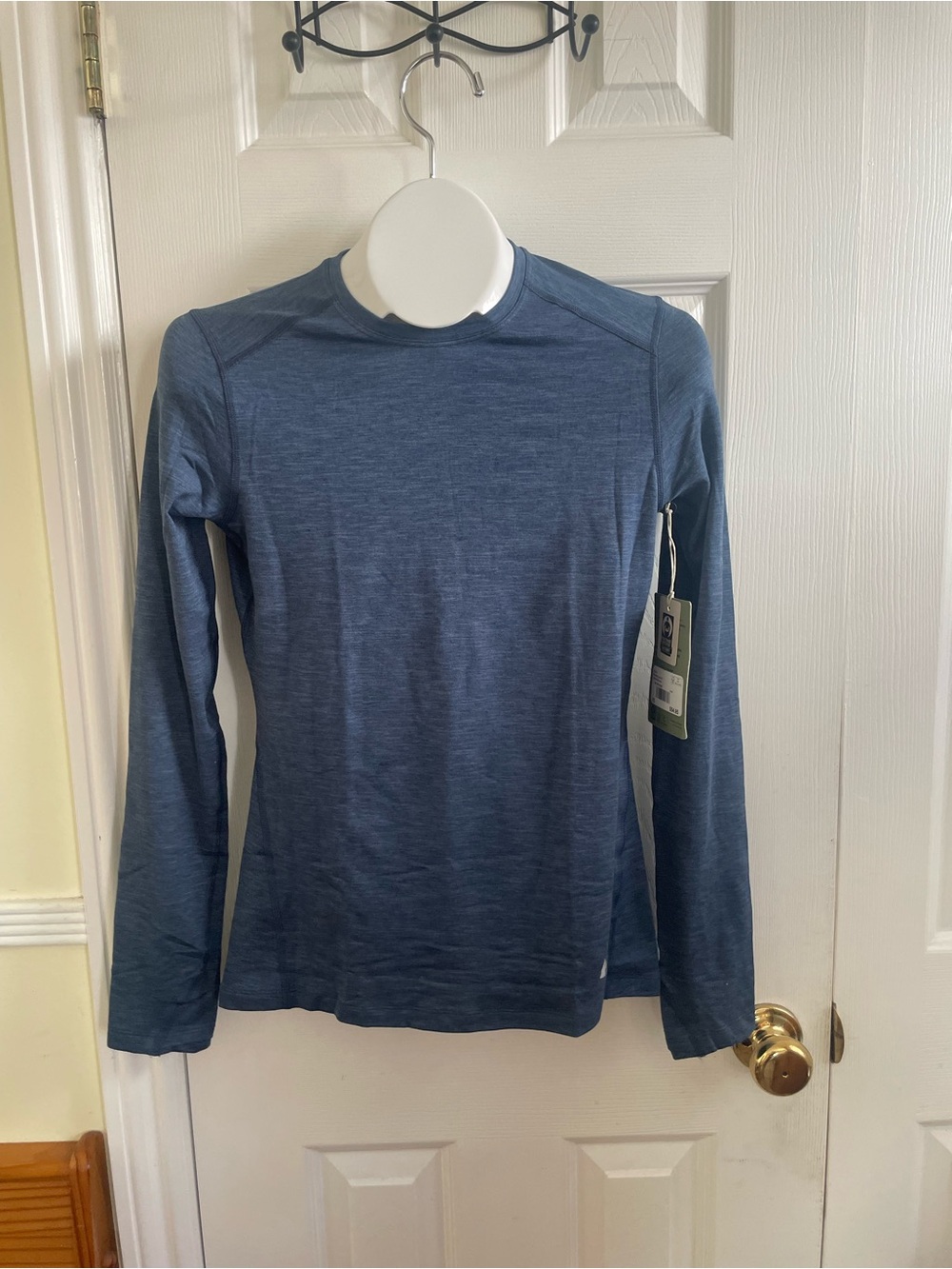 REI Women’s Crewneck Long-Sleeve Sweater - Heather Blue